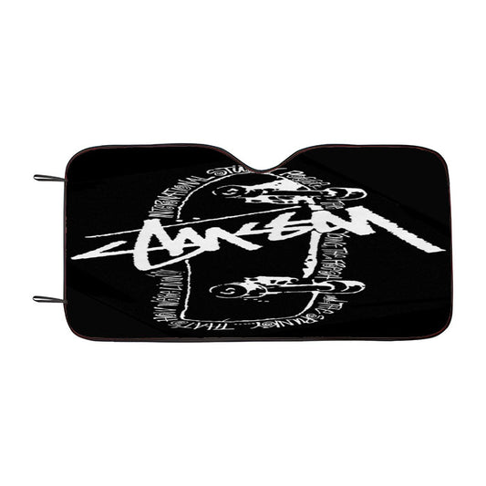 Stussy World Tour Car Auto Sun Shade Windshield Cover