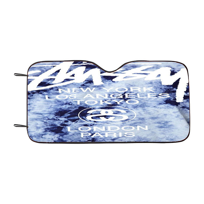 Stussy World Tour Baseball Car Auto Sun Shade Windshield Cover