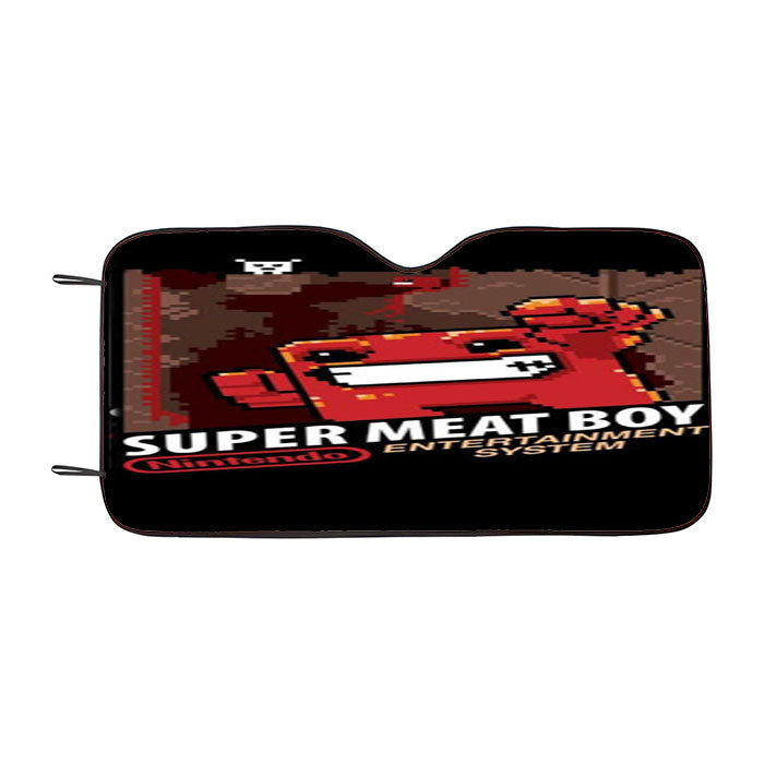 Super Meat Boy Game Car Auto Sun Shade Windshield Cover