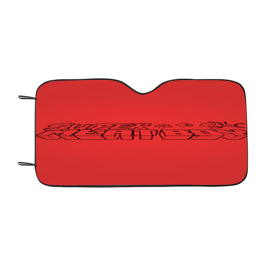 Super Meat Boy Text Car Auto Sun Shade Windshield Cover