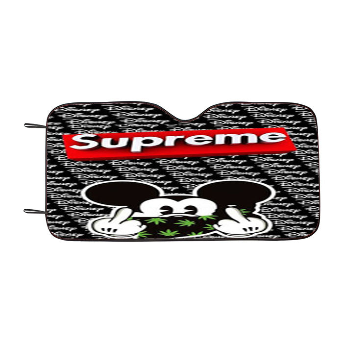 Supreme Mickey Mouse Car Auto Sun Shade Windshield Cover