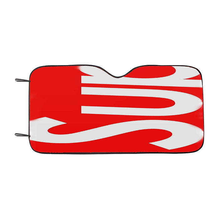 Supreme New York Logo Sup Art Car Auto Sun Shade Windshield Cover