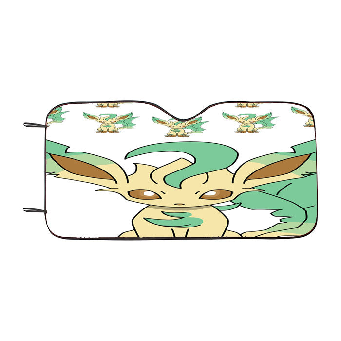 Sylveon Green Eevee Pokemon Car Auto Sun Shade Windshield Cover