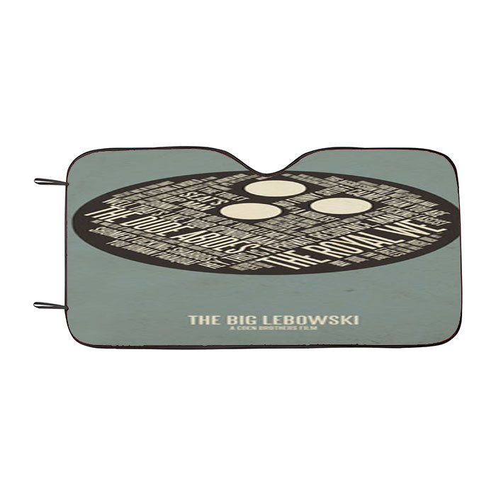 The Big Lebowski Circle Car Auto Sun Shade Windshield Cover