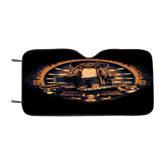 The Big Lebowski Coat Of Arms Car Auto Sun Shade Windshield Cover