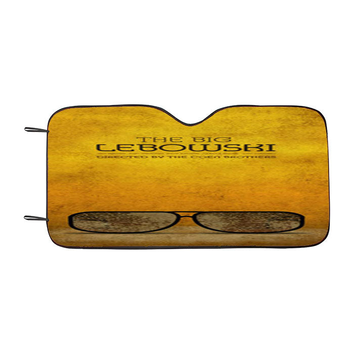 The Big Lebowski Glasses Car Auto Sun Shade Windshield Cover