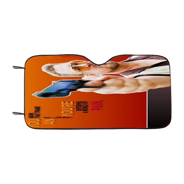 The Big Lebowski Quotes Car Auto Sun Shade Windshield Cover