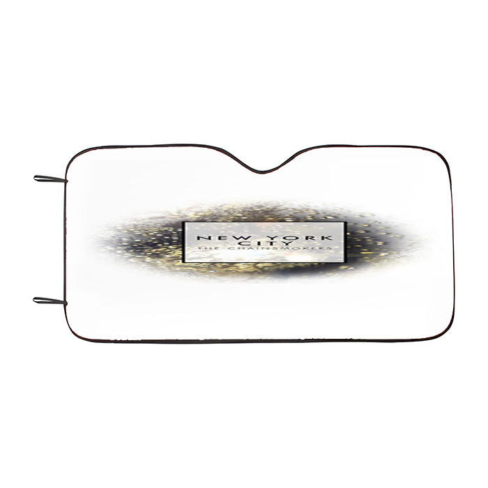 The Chainsmokers New York City Car Auto Sun Shade Windshield Cover
