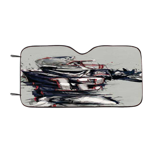Tom Brady Sketch Car Auto Sun Shade Windshield Cover