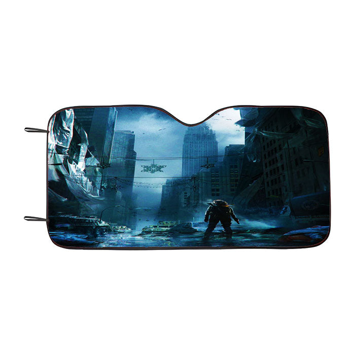 Tom Clancy'S The Division Dark Zone Car Auto Sun Shade Windshield Cover