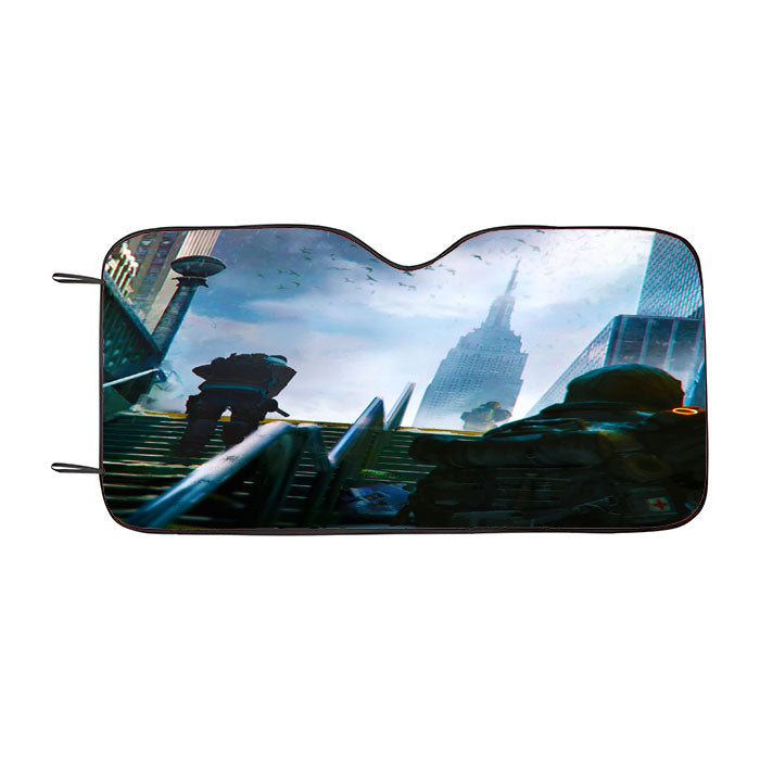 Tom Clancy'S The Division Subway Exit Car Auto Sun Shade Windshield Cover