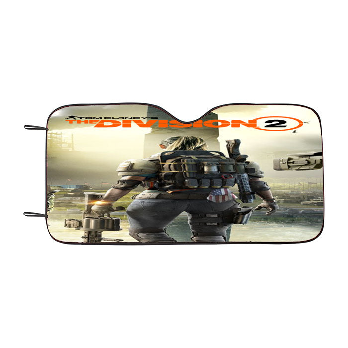 Tom Clancys The Division 2 Car Auto Sun Shade Windshield Cover
