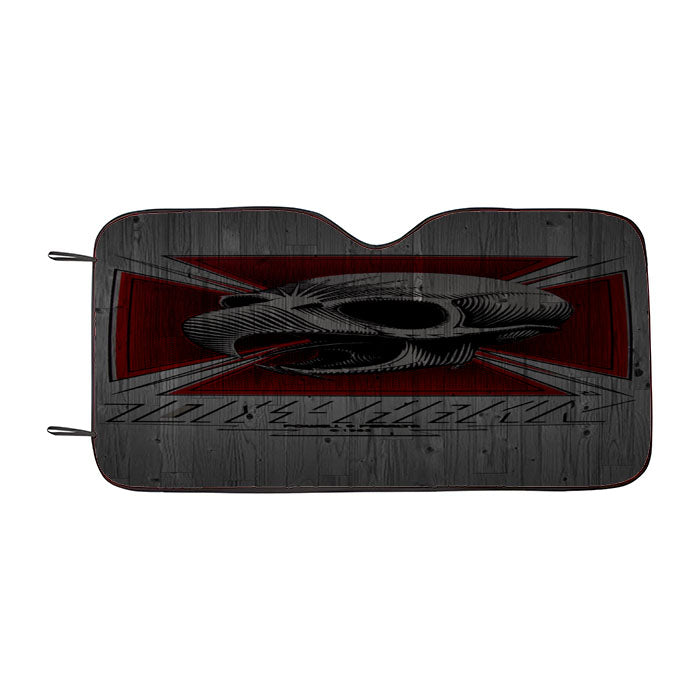 Tony Hawk Skateboard Skull Garden Logo Car Auto Sun Shade Windshield Cover