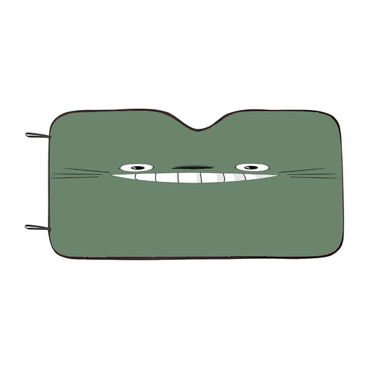 Totoro Face Car Auto Sun Shade Windshield Cover