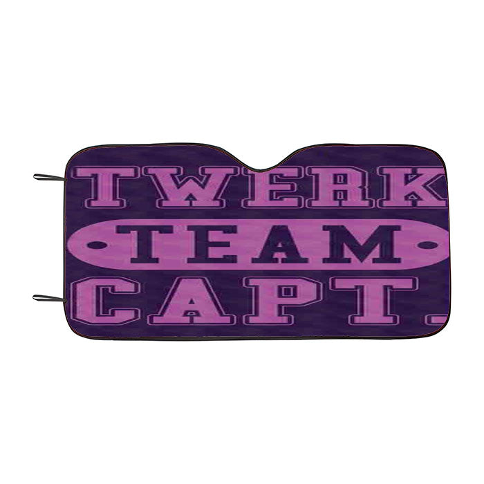 Twerk Captain Master Car Auto Sun Shade Windshield Cover
