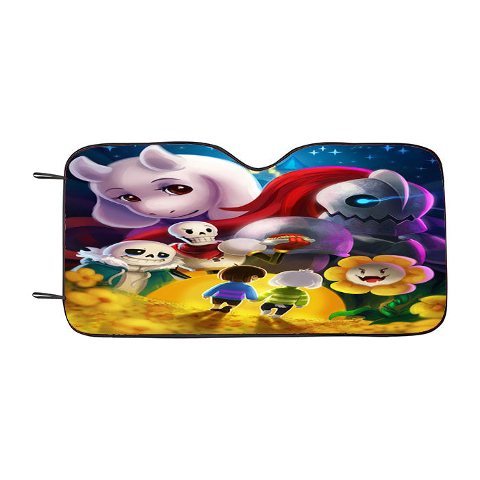 Undertale Best Game Artwok Car Auto Sun Shade Windshield Cover