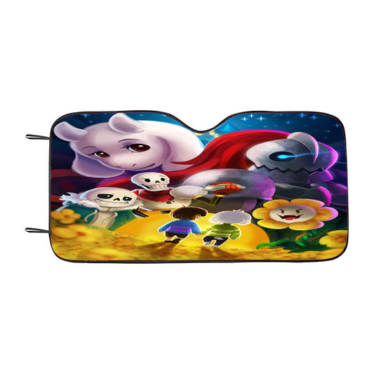 Undertale Best Game Artwok Car Auto Sun Shade Windshield Cover