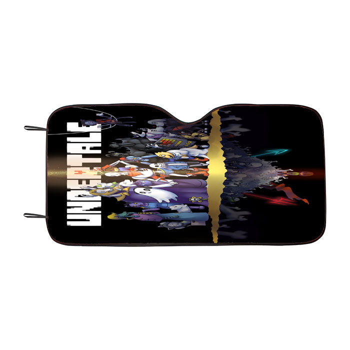 Undertale Characters Minecraftt Car Auto Sun Shade Windshield Cover
