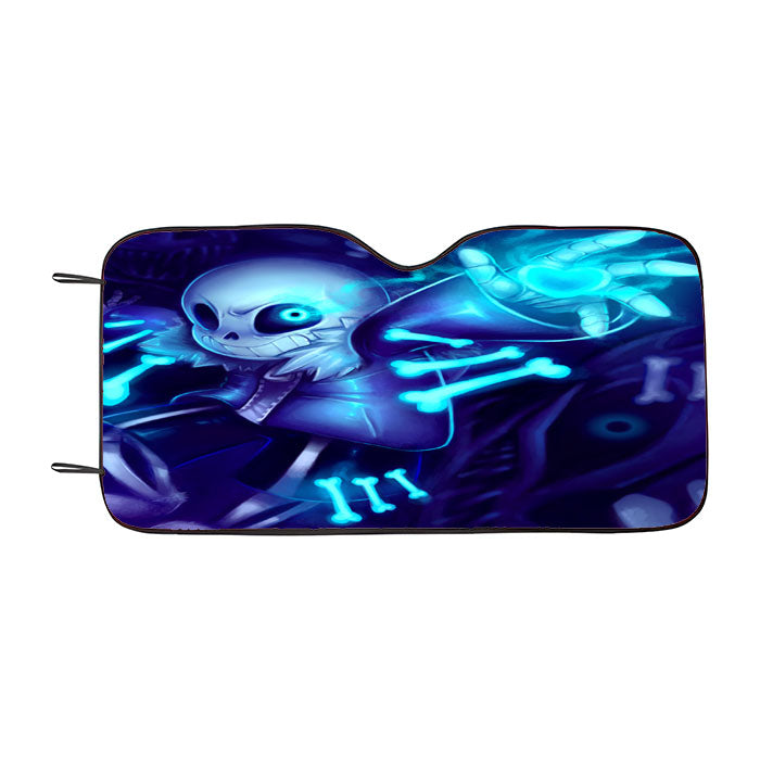 Undertale Sans Death Battle Car Auto Sun Shade Windshield Cover