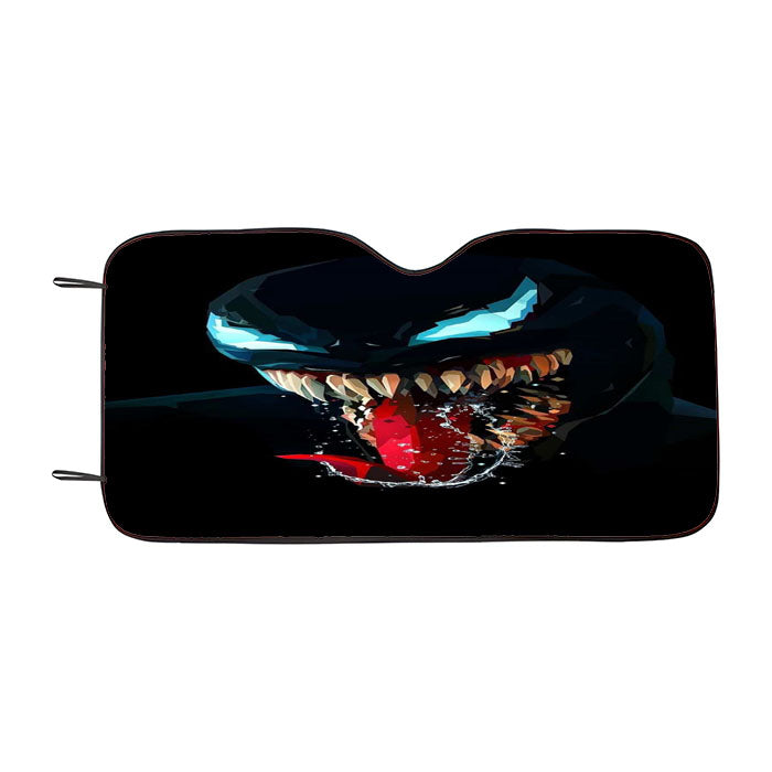 Venom Artwork Car Auto Sun Shade Windshield Cover