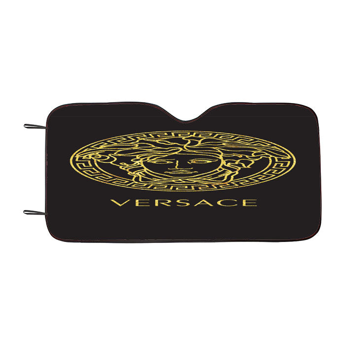 Versace Black Gold Car Auto Sun Shade Windshield Cover