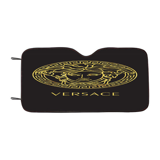Versace Black Gold Car Auto Sun Shade Windshield Cover