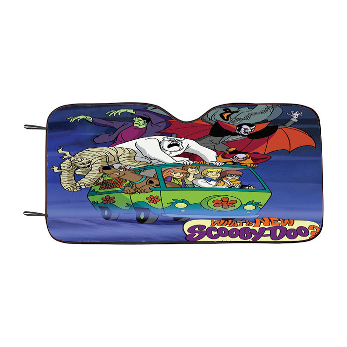 What Is New Scooby Doo Monsters Car Auto Sun Shade Windshield Cover