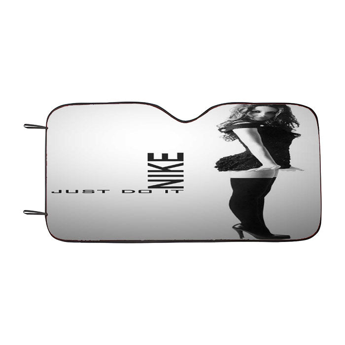 Women Nike Just Do It Car Auto Sun Shade Windshield Cover
