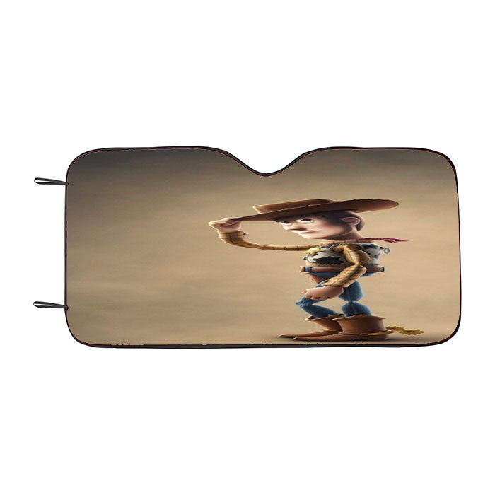 Woody Toy Story 4 Animation Movie Car Auto Sun Shade Windshield Cover