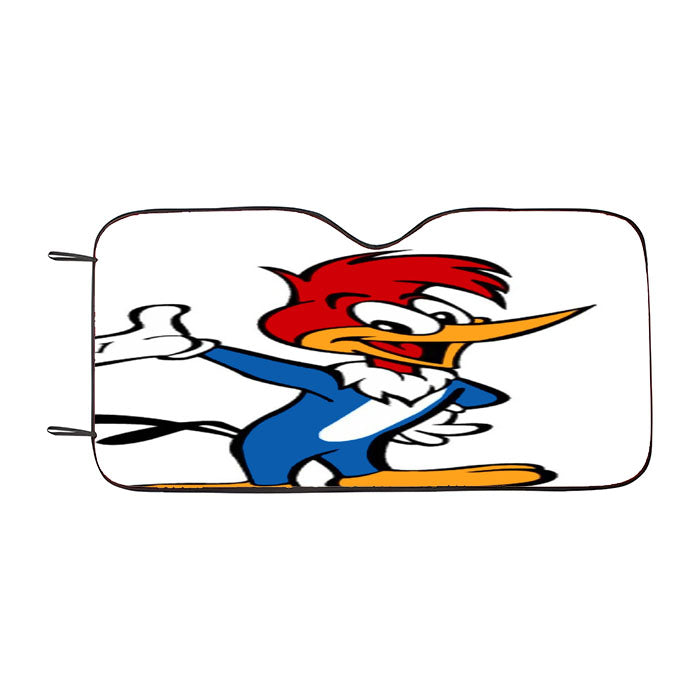 Woody Woodpecker Cartoon Car Auto Sun Shade Windshield Cover