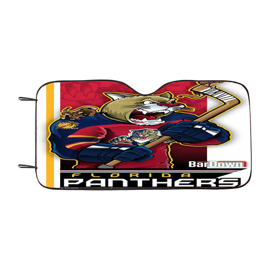 Florida Panthers Hockey Car Auto Sun Shade Windshield Cover