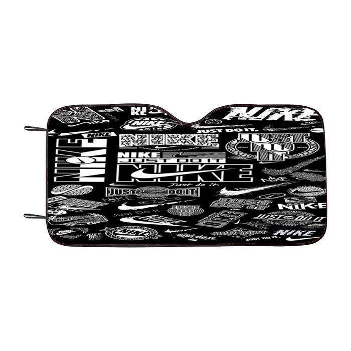Pattern Basketball Just Do It Nike Style Car Auto Sun Shade Windshield Cover