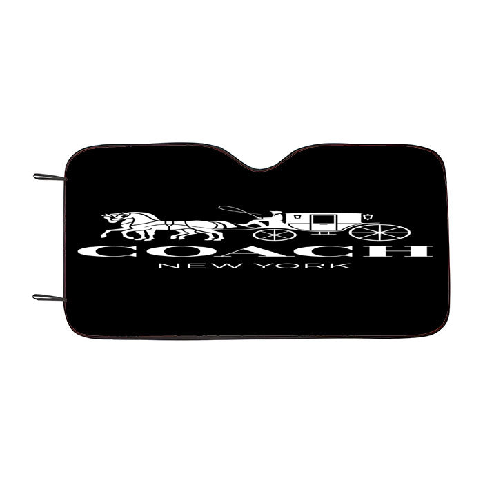 Coach Logo 2 Car Auto Sun Shade Windshield Cover