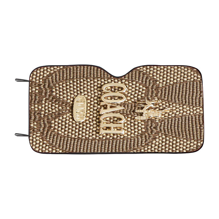 Coach Wallet 2 Car Auto Sun Shade Windshield Cover