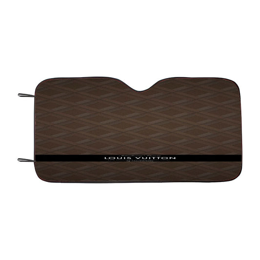 Louis Vuitton Chic Lady Car Auto Sun Shade Windshield Cover