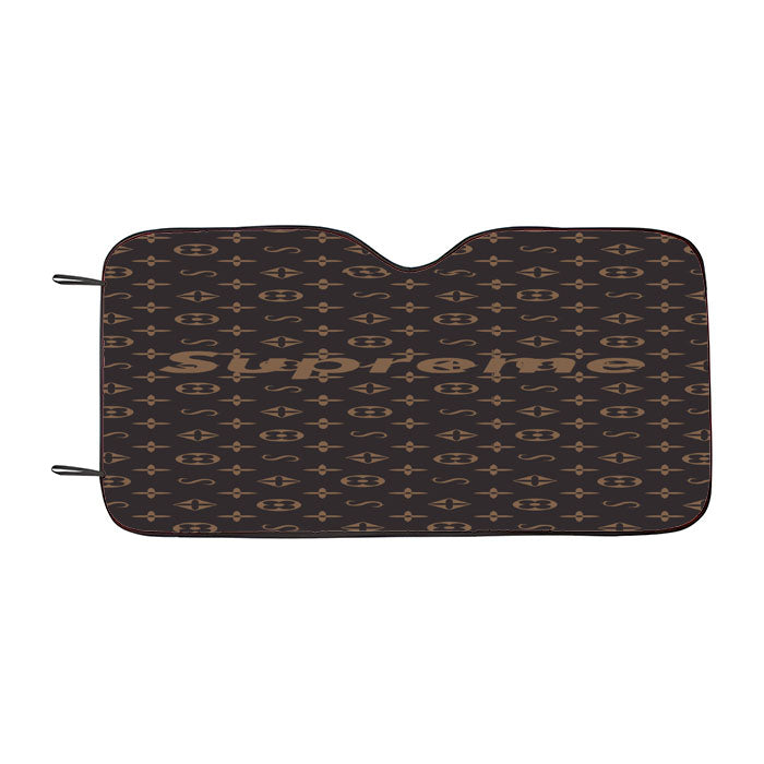 Louis Vuitton Supreme Car Auto Sun Shade Windshield Cover
