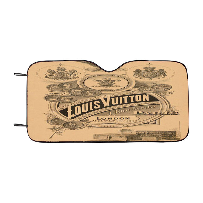 Louis Vuitton Vintage Car Auto Sun Shade Windshield Cover