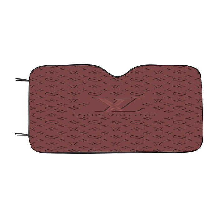 Louis Vuitton Wallpaper Red Car Auto Sun Shade Windshield Cover