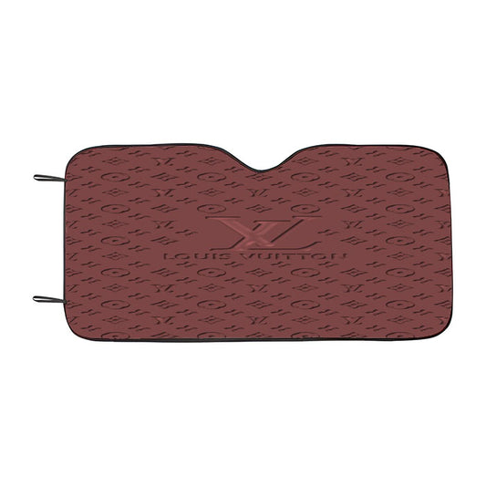 Louis Vuitton Wallpaper Red Car Auto Sun Shade Windshield Cover