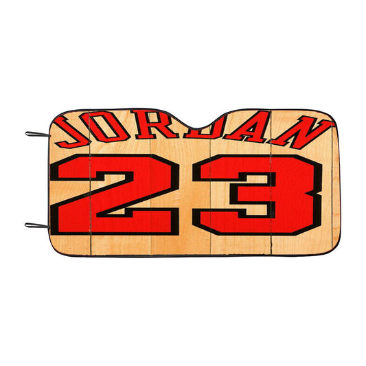 Michael Jordan 23 Basketball Car Auto Sun Shade Windshield Cover