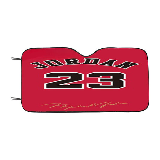 Michael Jordan 23 Number Car Auto Sun Shade Windshield Cover