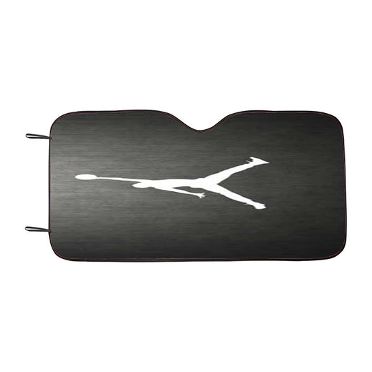 Michael Jordan Air Logo Grain Car Auto Sun Shade Windshield Cover
