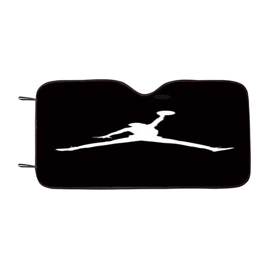 Michael Jordan Bw Logo Car Auto Sun Shade Windshield Cover