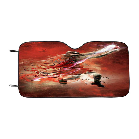 Michael Jordan Slam Dunk Car Auto Sun Shade Windshield Cover