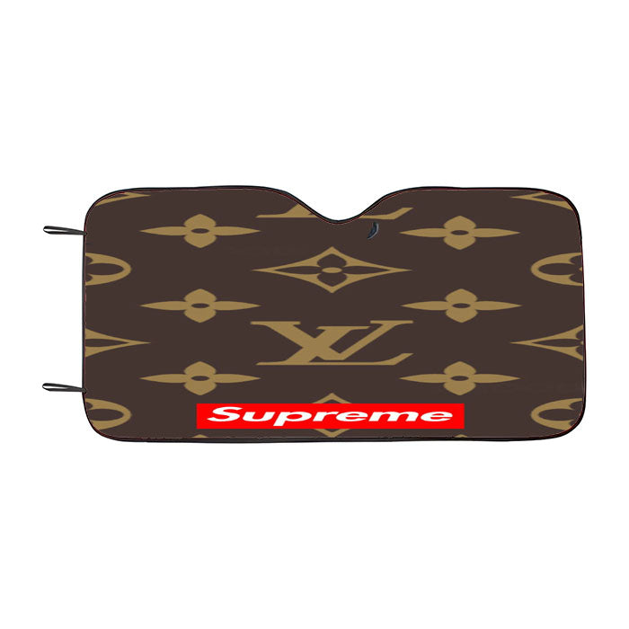 Supreme Louis Vuitton Logo Car Auto Sun Shade Windshield Cover