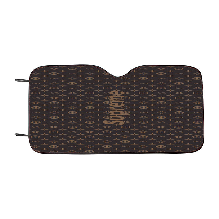 Supreme Louis Vuitton Pattern Car Auto Sun Shade Windshield Cover