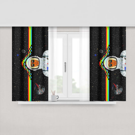 Kid Cudi Cover Peach Skin Window Curtains
