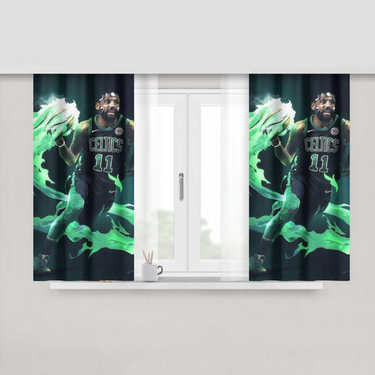 Kyrie Peach Skin Window Curtains