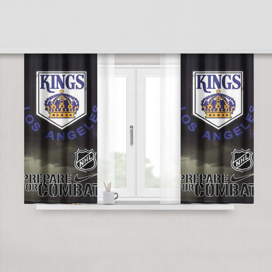La Kings Prepare Peach Skin Window Curtains