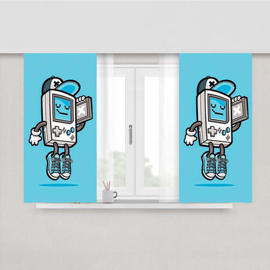 Nintendo Peach Skin Window Curtains